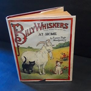 VTG. 1926 BILLY WHISKERS AT HOME BY FRANCIS TREGO MONTGOMERY V.26 HARDCOVER BOOK